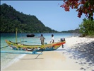 Our boat for the day, Bungus Bay